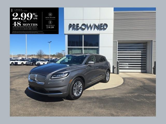 Certified 2022 Lincoln Nautilus AWD w/ Premium Package