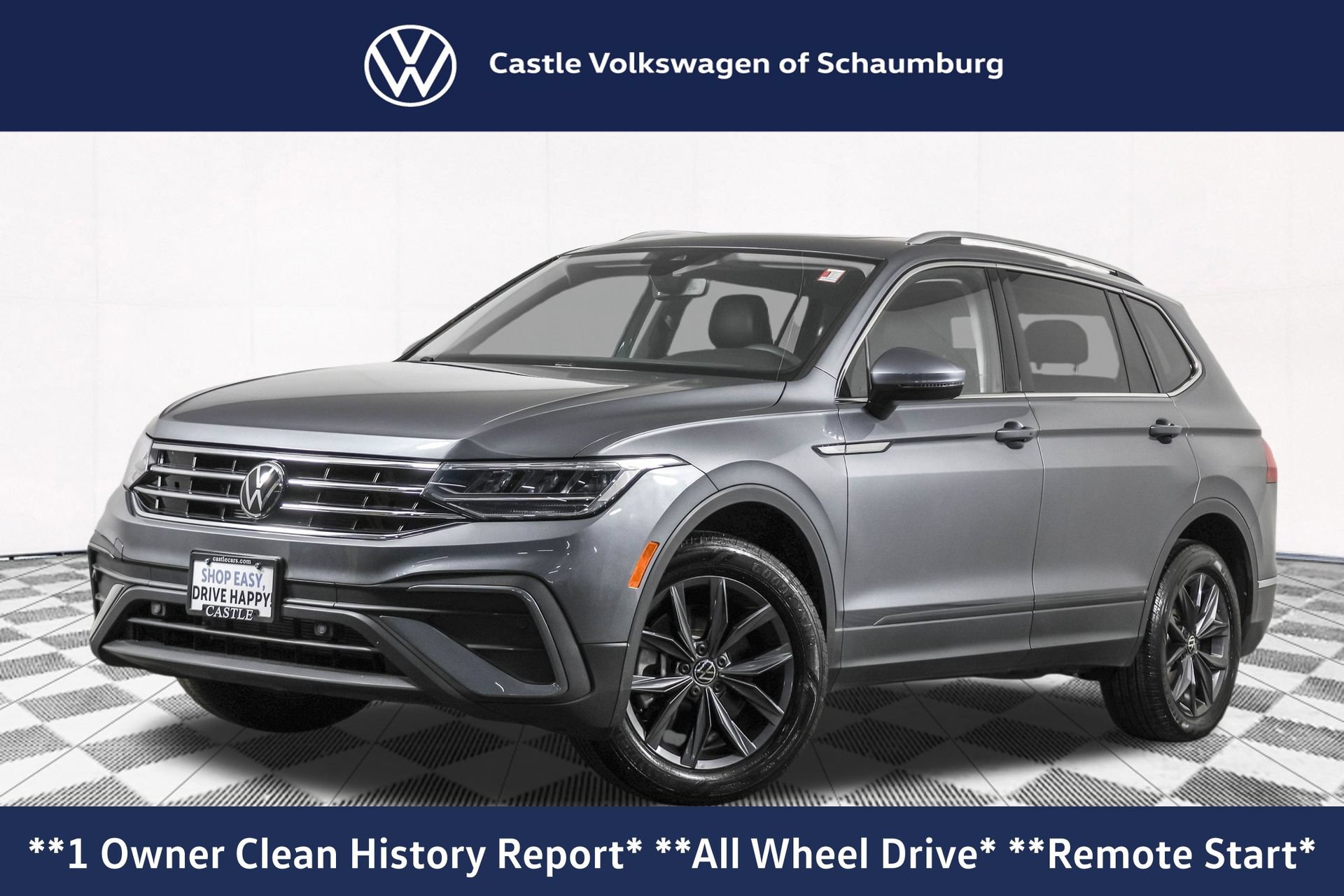 Used 2024 Volkswagen Tiguan SE w/ Panoramic Sunroof Package
