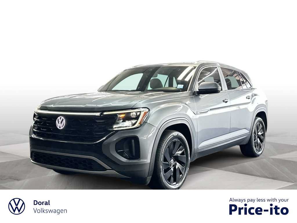 Certified 2024 Volkswagen Atlas Cross Sport SE w/ Panoramic Sunroof Package