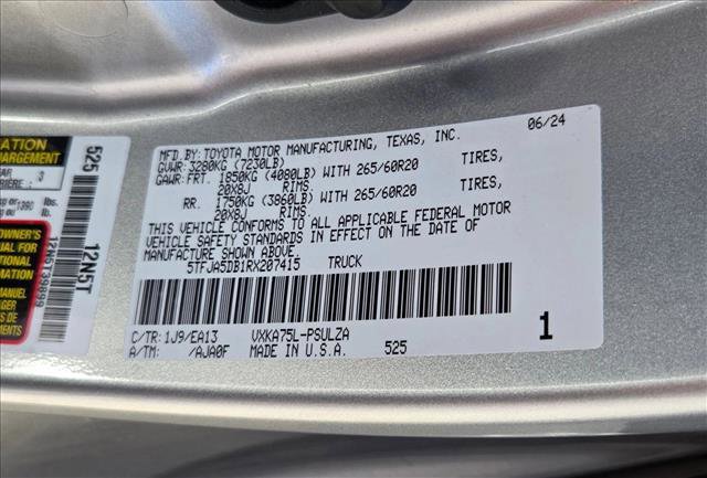 2024 Toyota Tundra Limited