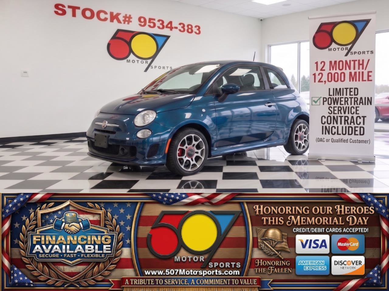 Used 2015 FIAT 500 Sport