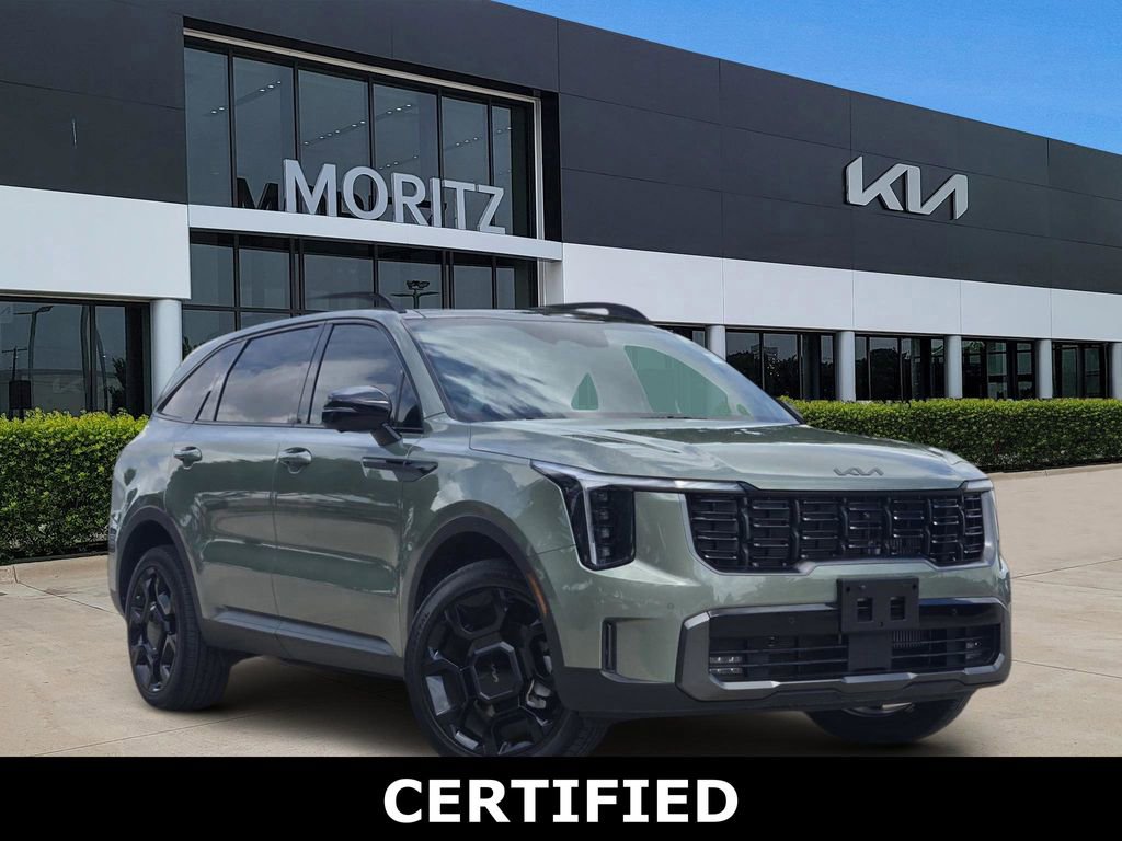 Certified 2025 Kia Sorento SX Prestige w/ Sage Leather Package
