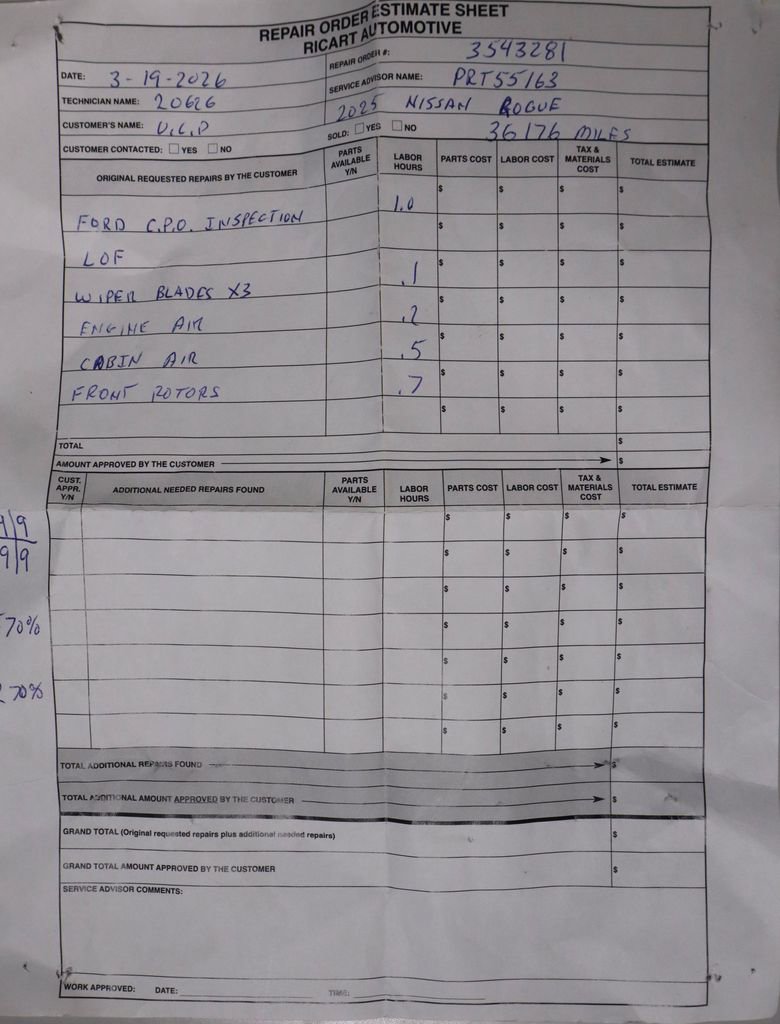 2025 Nissan Rogue SV