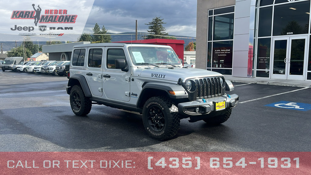 Used 2023 Jeep Wrangler Unlimited w/ Sun & Screen Package