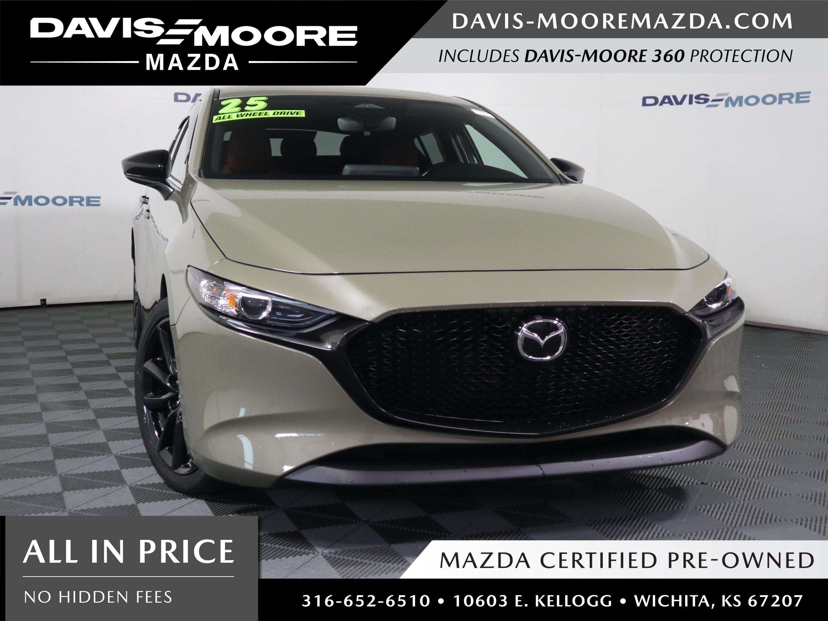 Certified 2025 MAZDA MAZDA3 Carbon