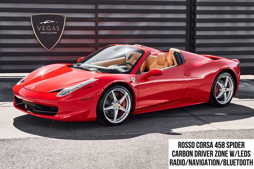 Used 2012 Ferrari 458 Spider