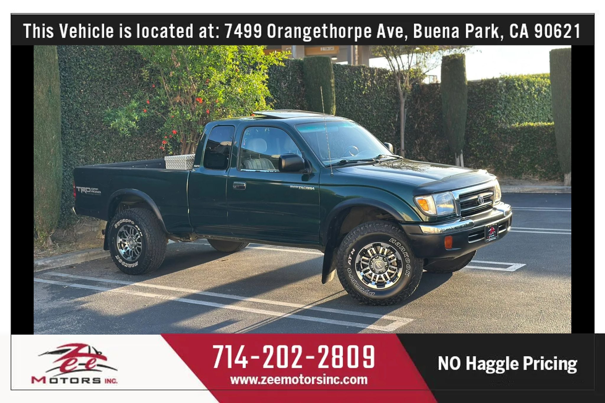 Used 2000 Toyota Tacoma PreRunner