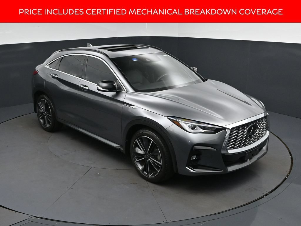 Certified 2023 INFINITI QX55 Luxe w/ Cargo Package