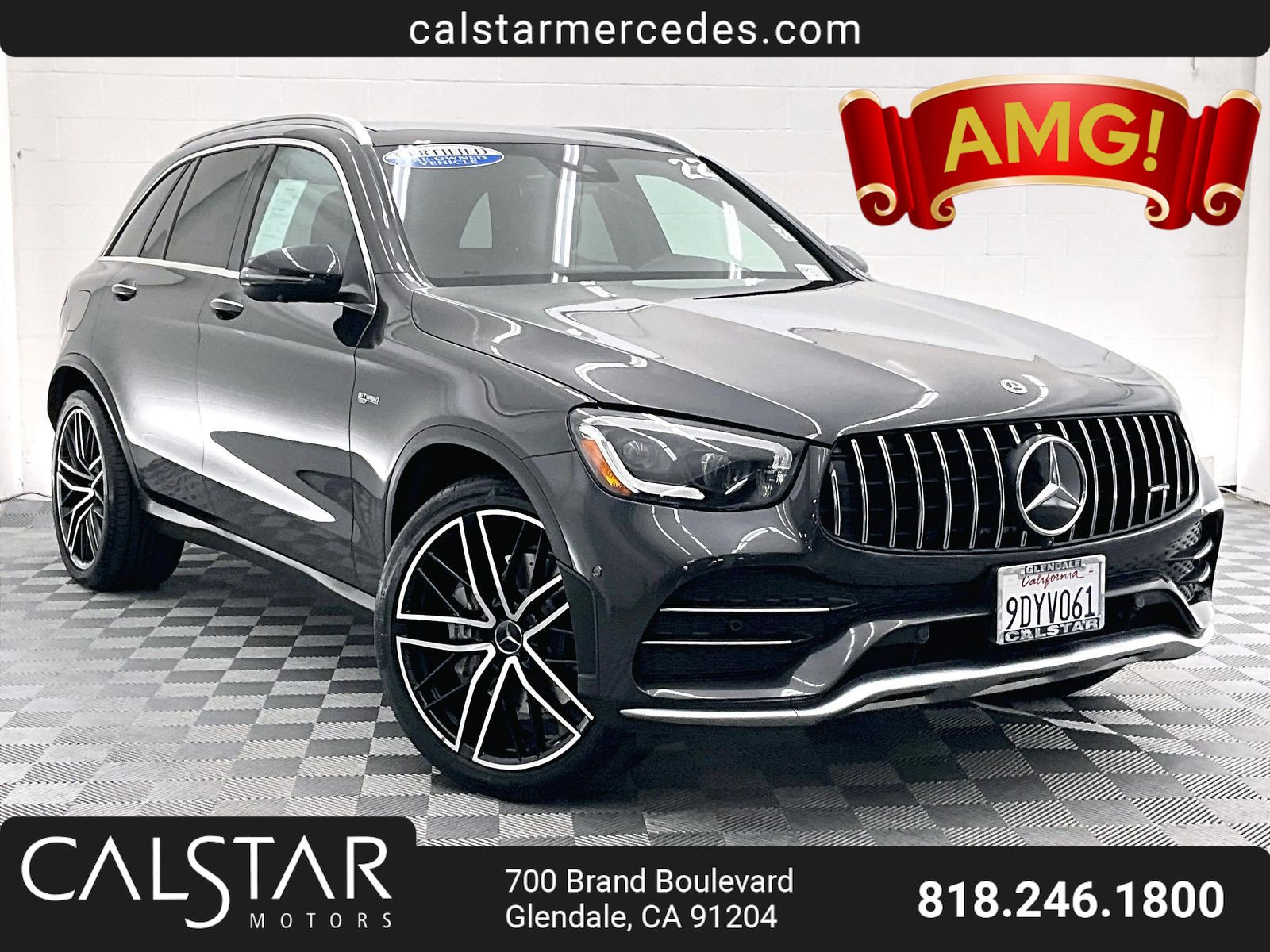 Certified 2022 Mercedes-Benz GLC 43 AMG 4MATIC