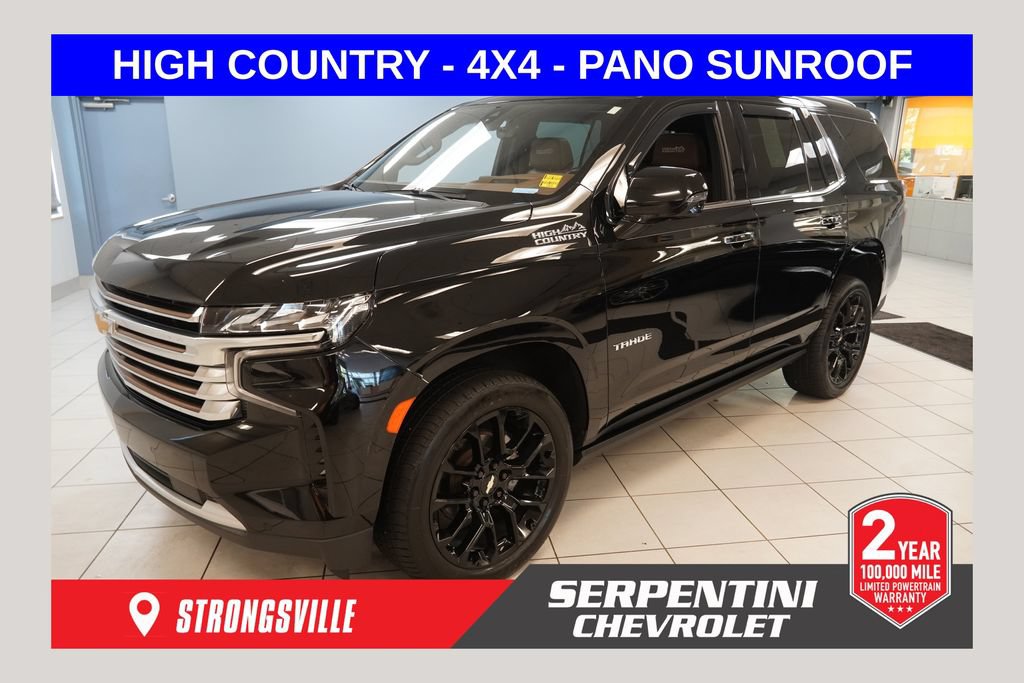 Used 2022 Chevrolet Tahoe High Country w/ Premium Package