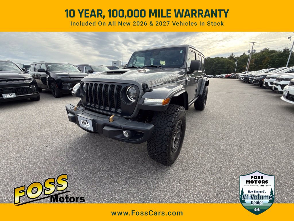 Certified 2023 Jeep Wrangler Unlimited Rubicon 392 w/ Xtreme Recon 35" Tire Package