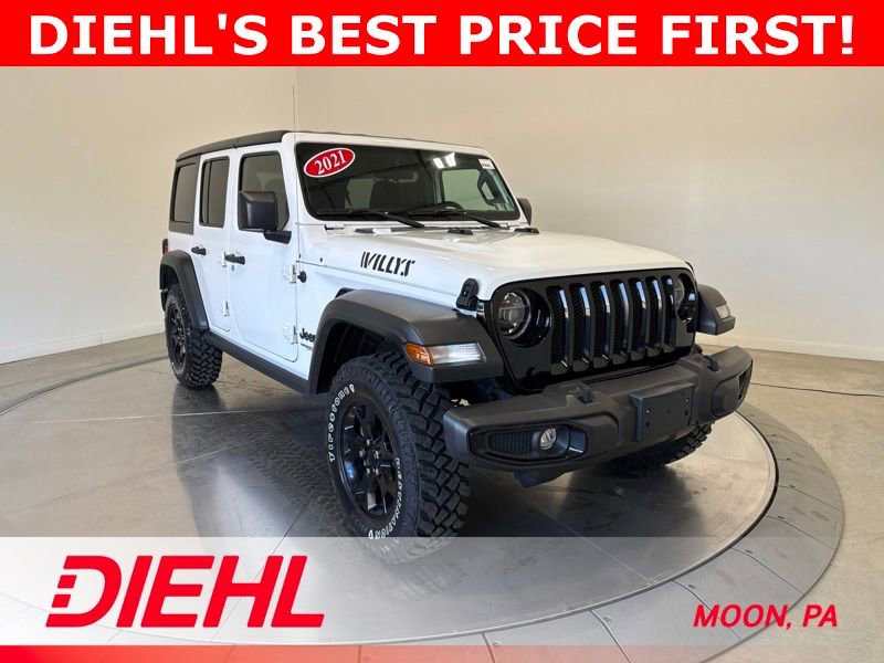 Certified 2021 Jeep Wrangler Unlimited Sport
