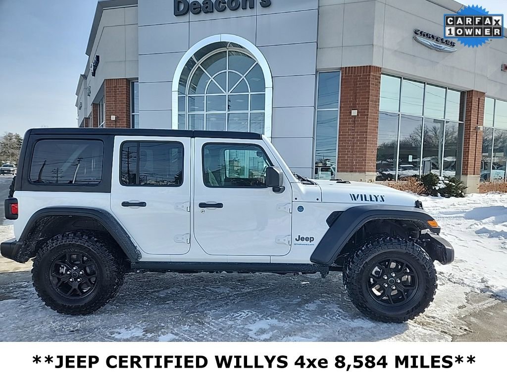 Certified 2025 Jeep Wrangler Unlimited Sport S 4xe