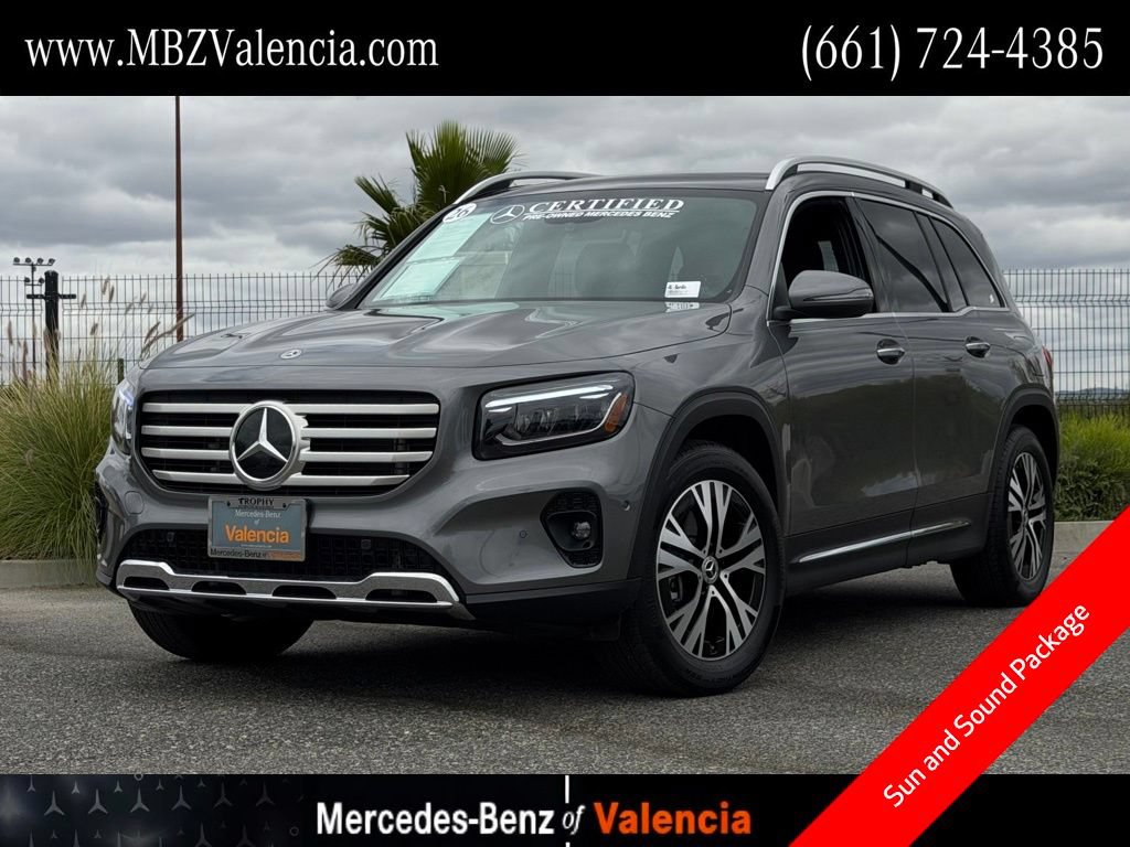 Certified 2026 Mercedes-Benz GLB 250