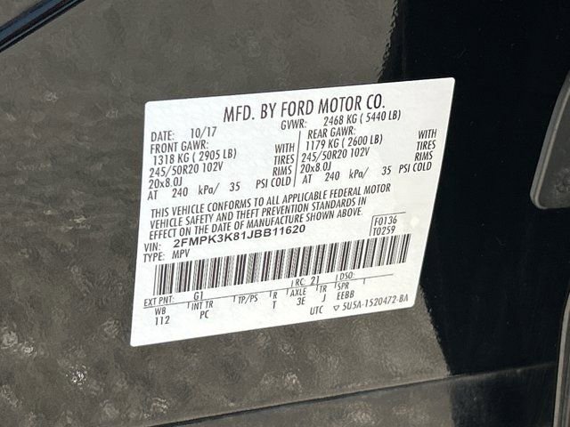 2018 Ford Edge Titanium