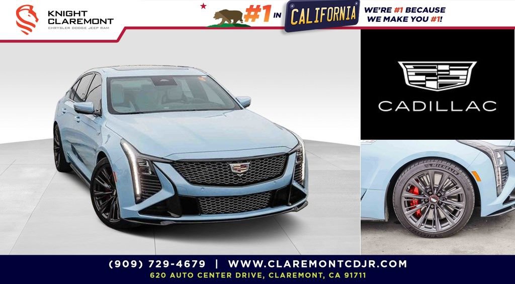 Used 2025 Cadillac CT5 V Blackwing w/ LPO, Red Accent Package