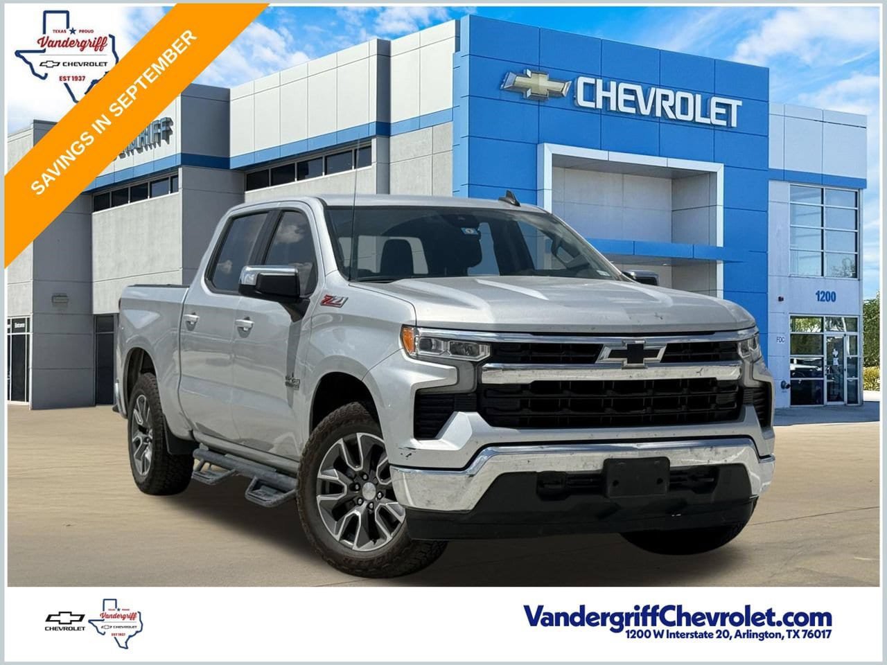 Used 2022 Chevrolet Silverado 1500 LT w/ Texas Edition Plus
