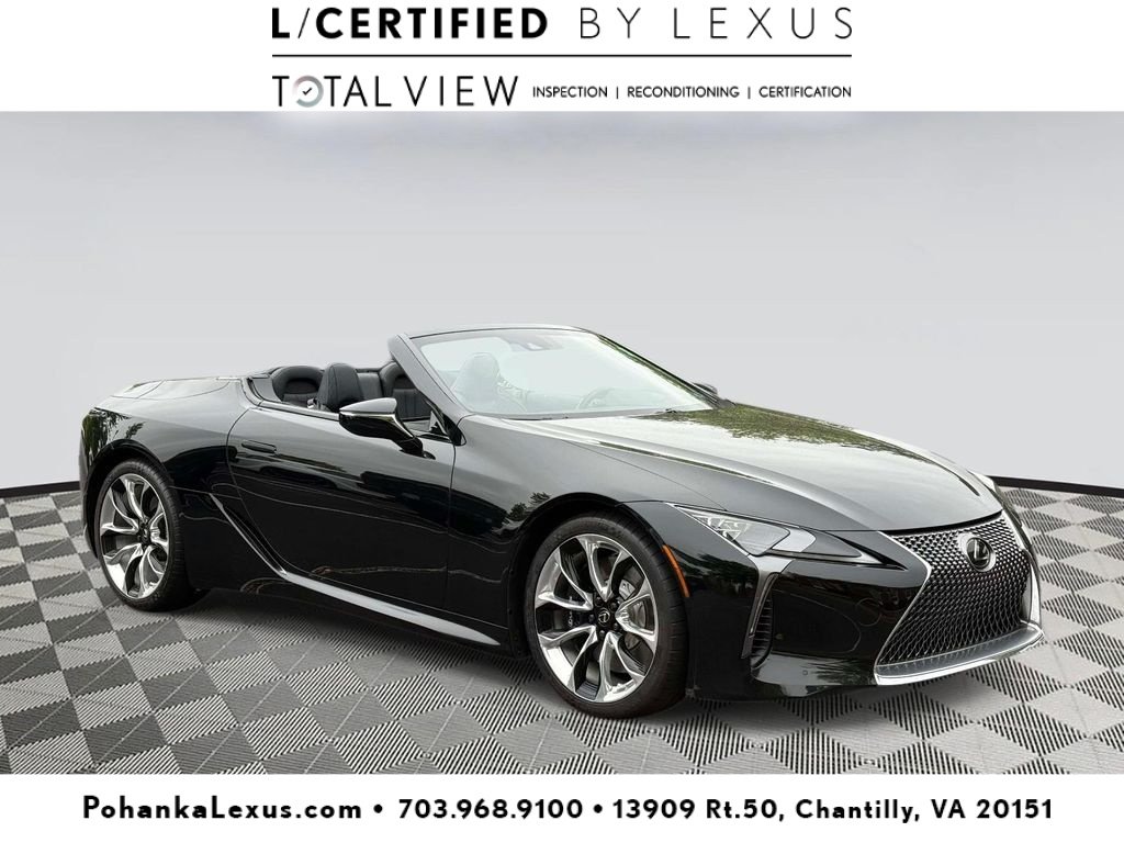 Used 2021 Lexus LC 500 Convertible w/ Touring Package