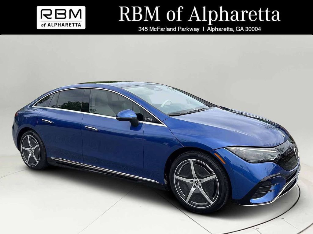 Certified 2023 Mercedes-Benz EQE 350+ Sedan w/ AMG Line Exterior Package