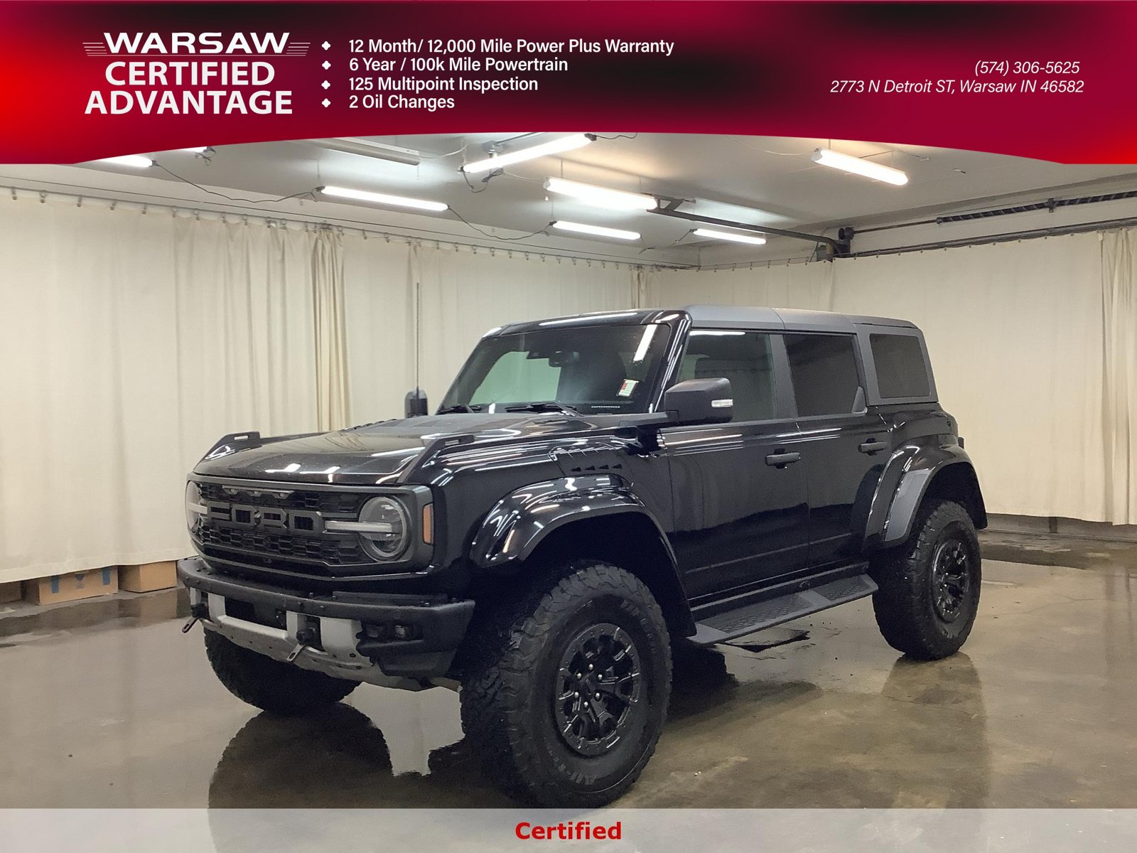 Used 2024 Ford Bronco Raptor w/ Interior Carbon Fiber Pack 6