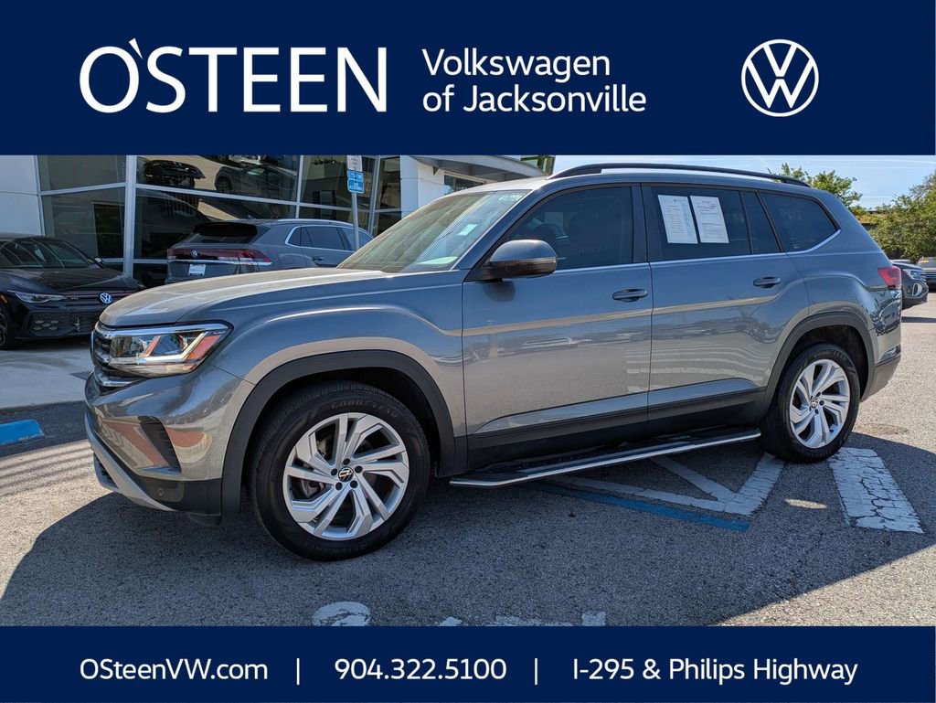 Certified 2023 Volkswagen Atlas SE w/ Panoramic Sunroof Package