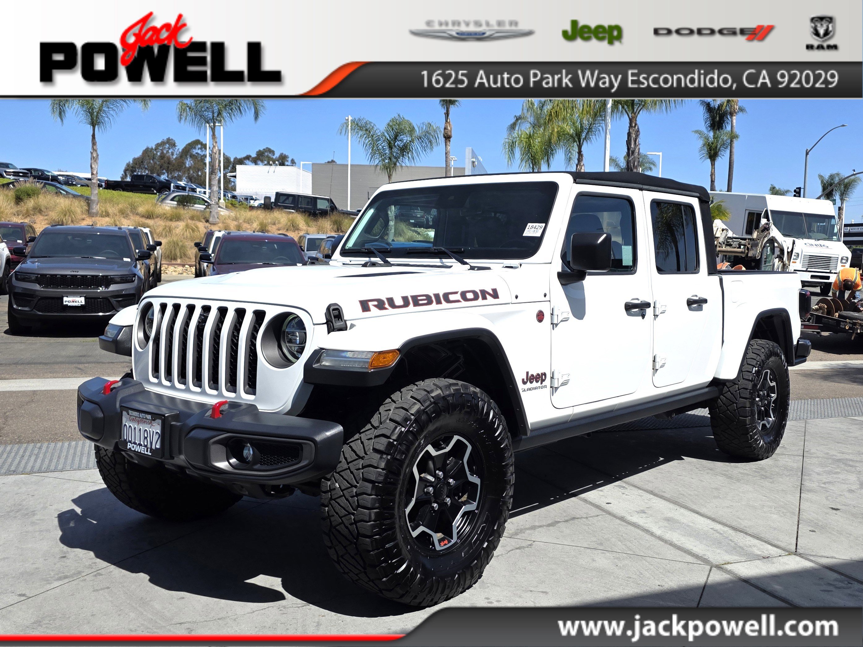 Used 2020 Jeep Gladiator Rubicon w/ Dual Top Group