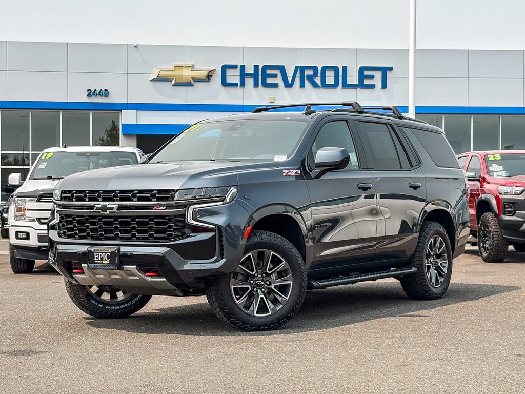 Used 2021 Chevrolet Tahoe Z71 w/ Rear Media and Nav Package