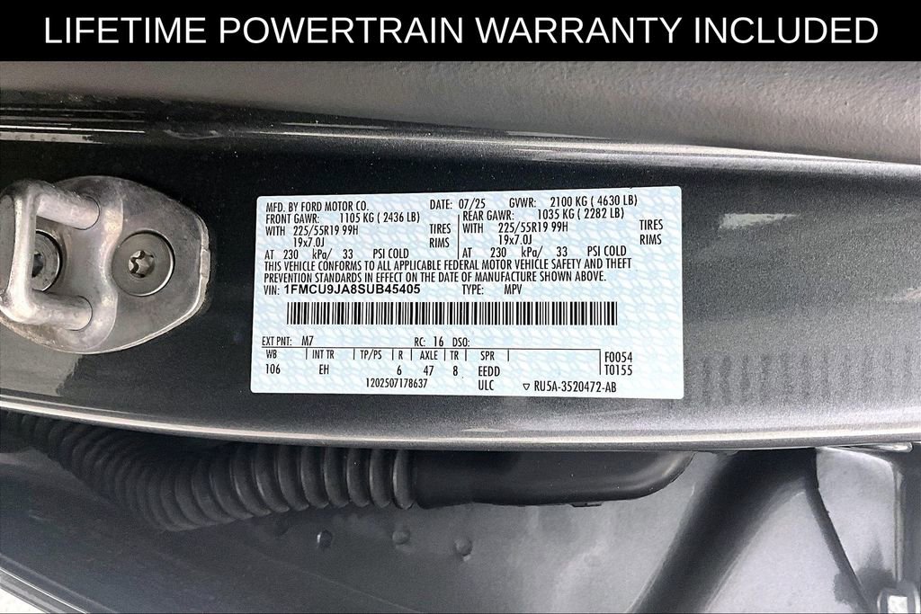 2025 Ford Escape Platinum