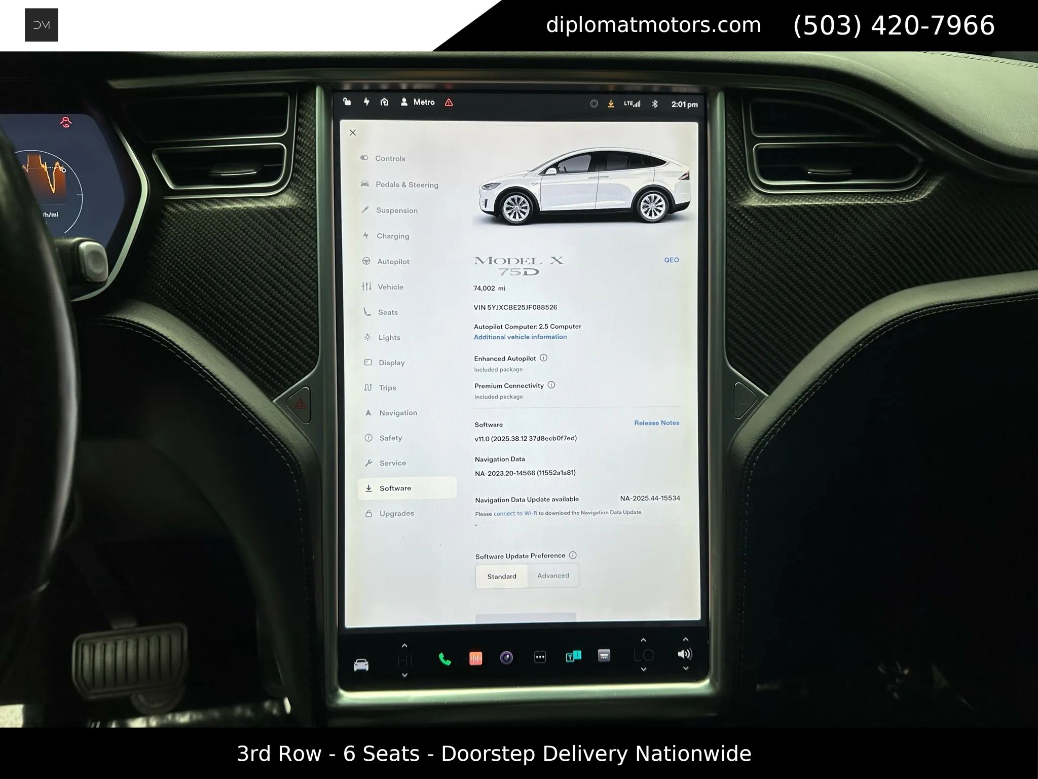 2018 Tesla Model X 75D