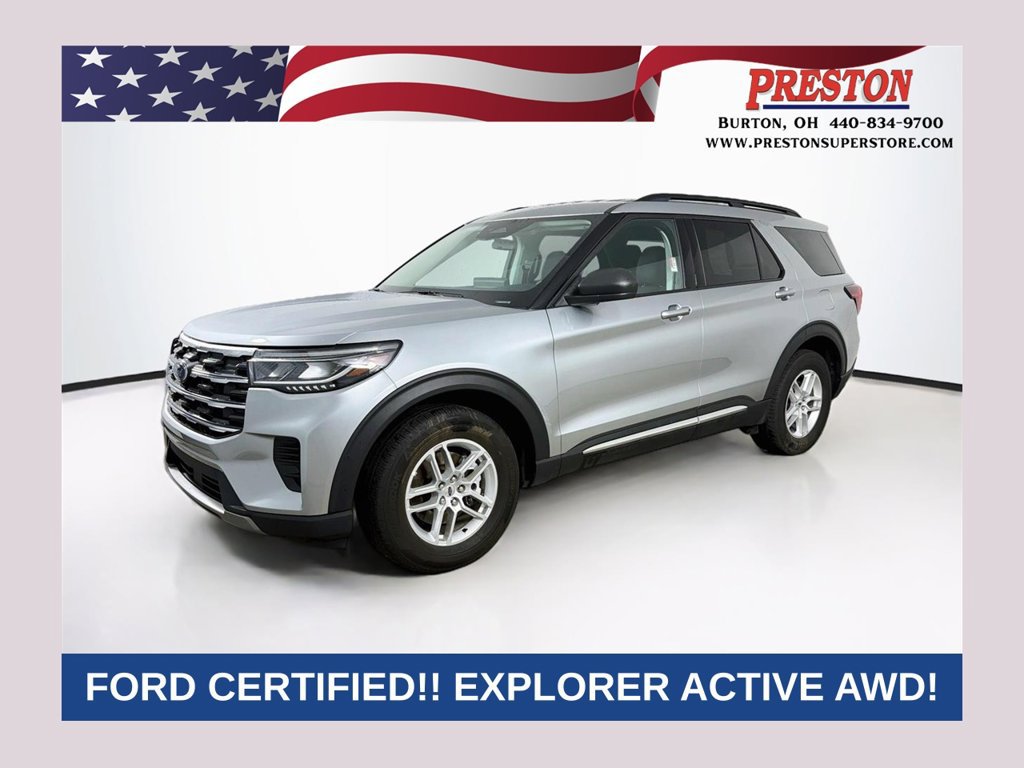 Certified 2025 Ford Explorer Active