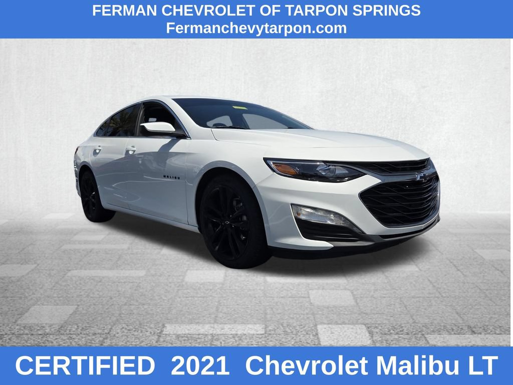 Certified 2021 Chevrolet Malibu LT w/ Leather Package