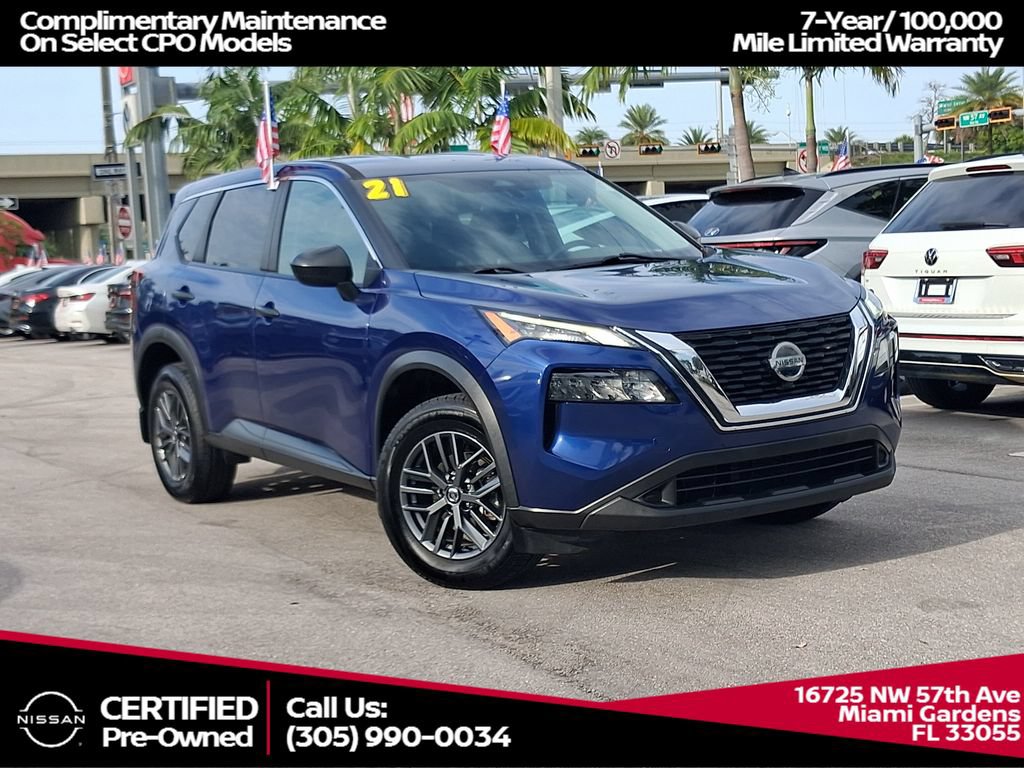 Certified 2021 Nissan Rogue S