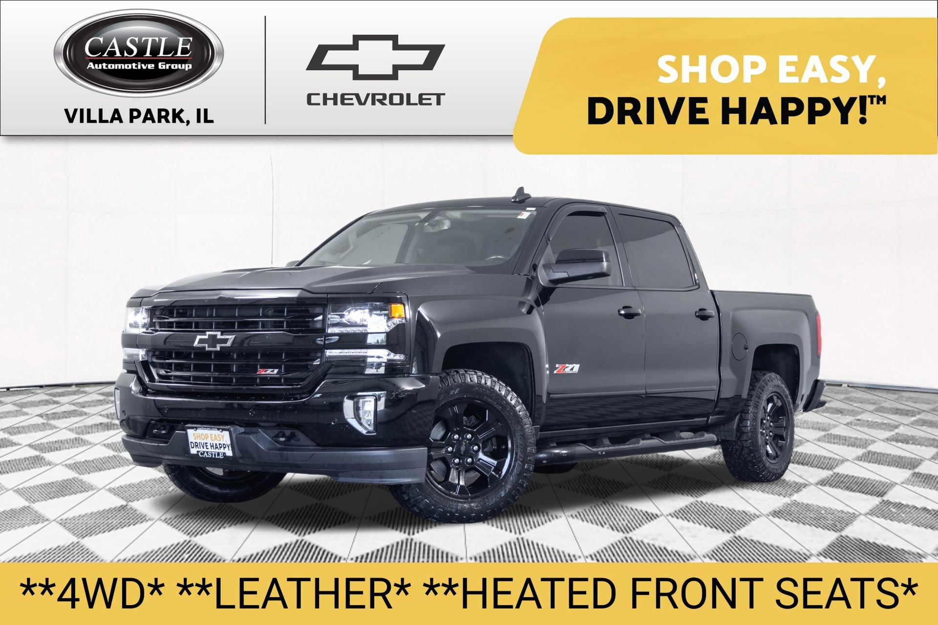 Used 2017 Chevrolet Silverado 1500 LTZ Z71 w/ Midnight Edition