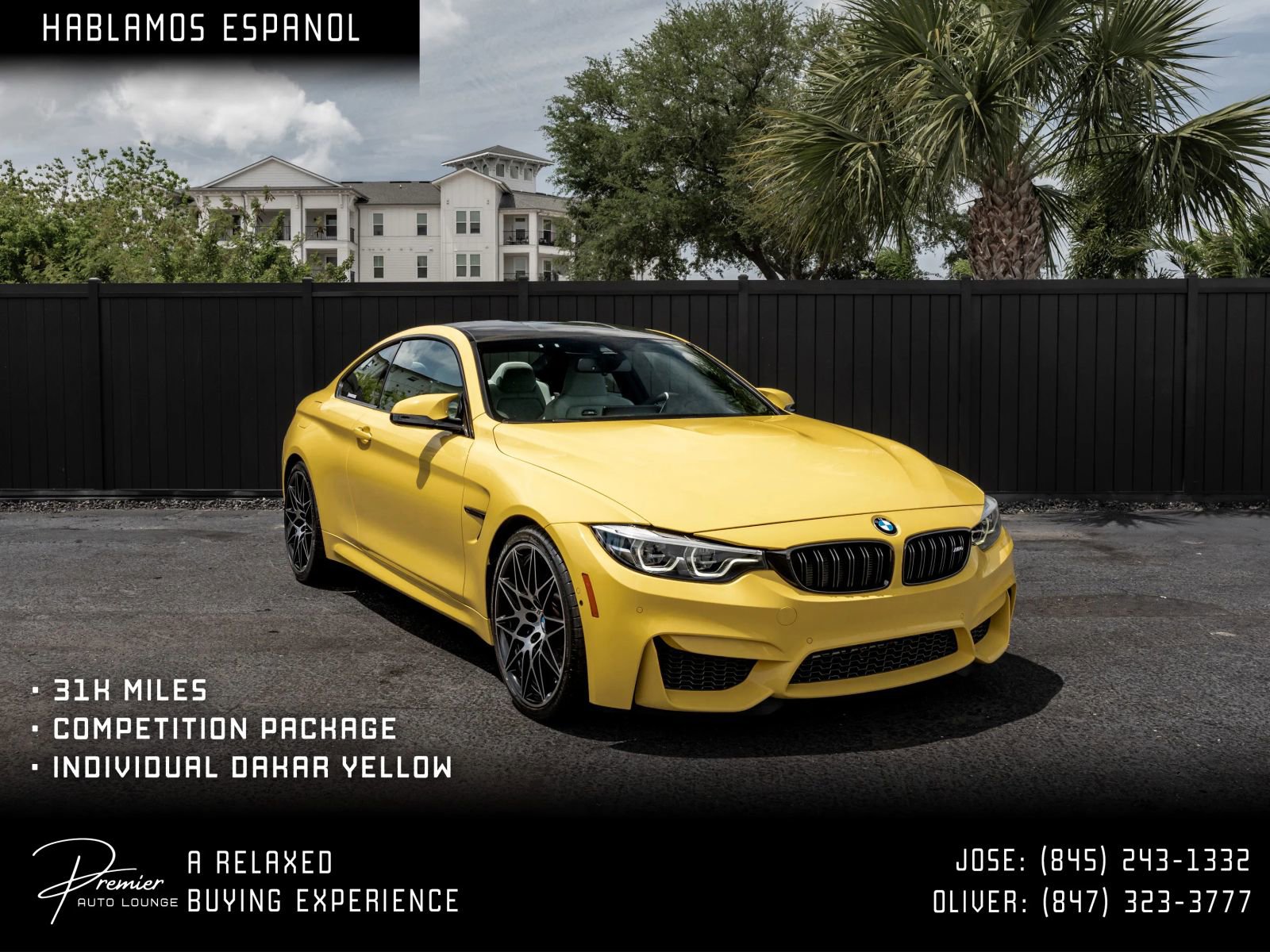 Used 2019 BMW M4 Coupe w/ Competition Package