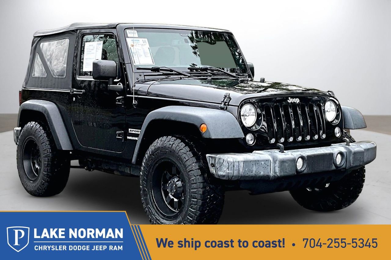 Used 2017 Jeep Wrangler Sport w/ Quick Order Package 23S
