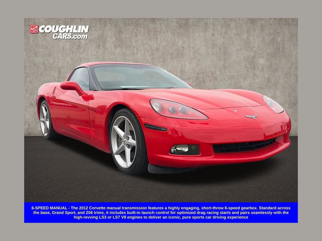 Used 2012 Chevrolet Corvette Coupe w/ 2LT Preferred Equipment Group