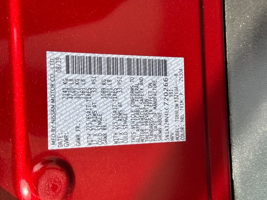 2020 Nissan Rogue SV