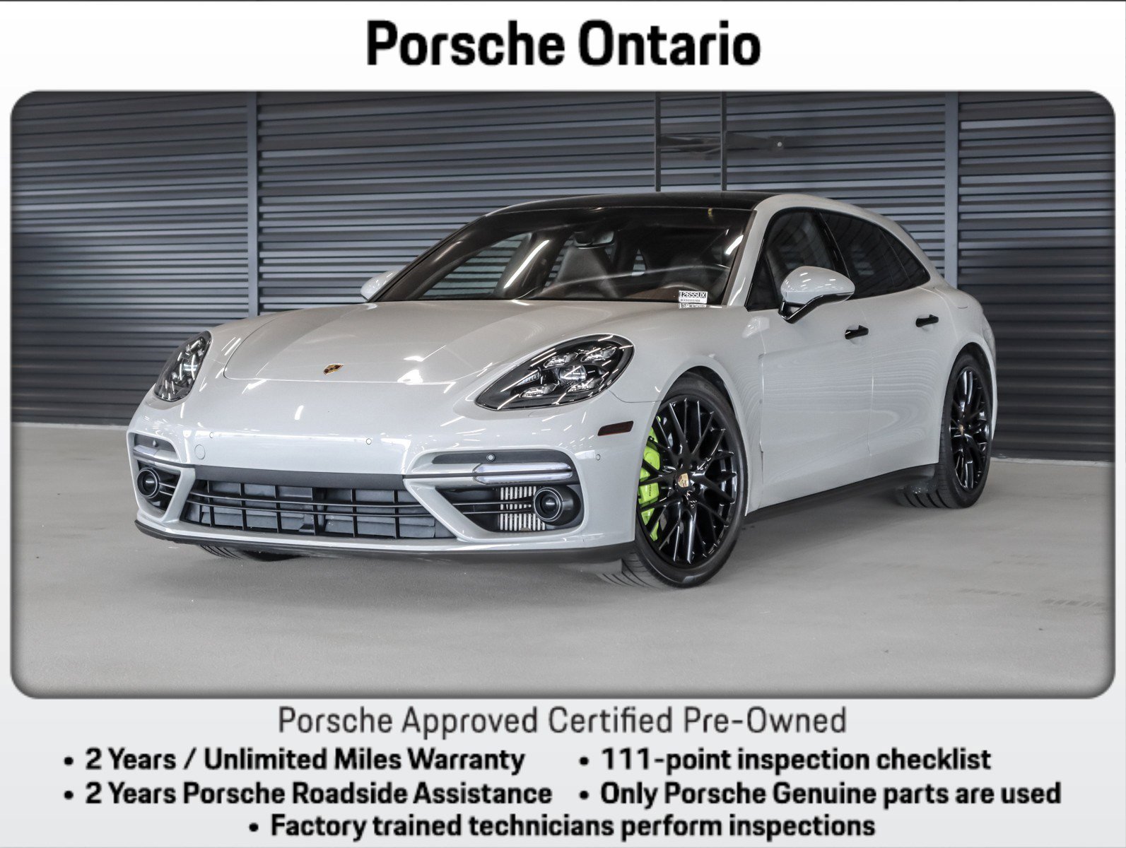 Certified 2018 Porsche Panamera Turbo S
