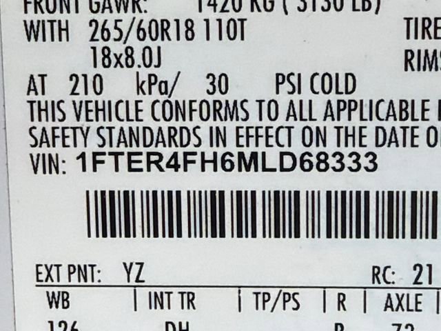 2021 Ford Ranger Lariat