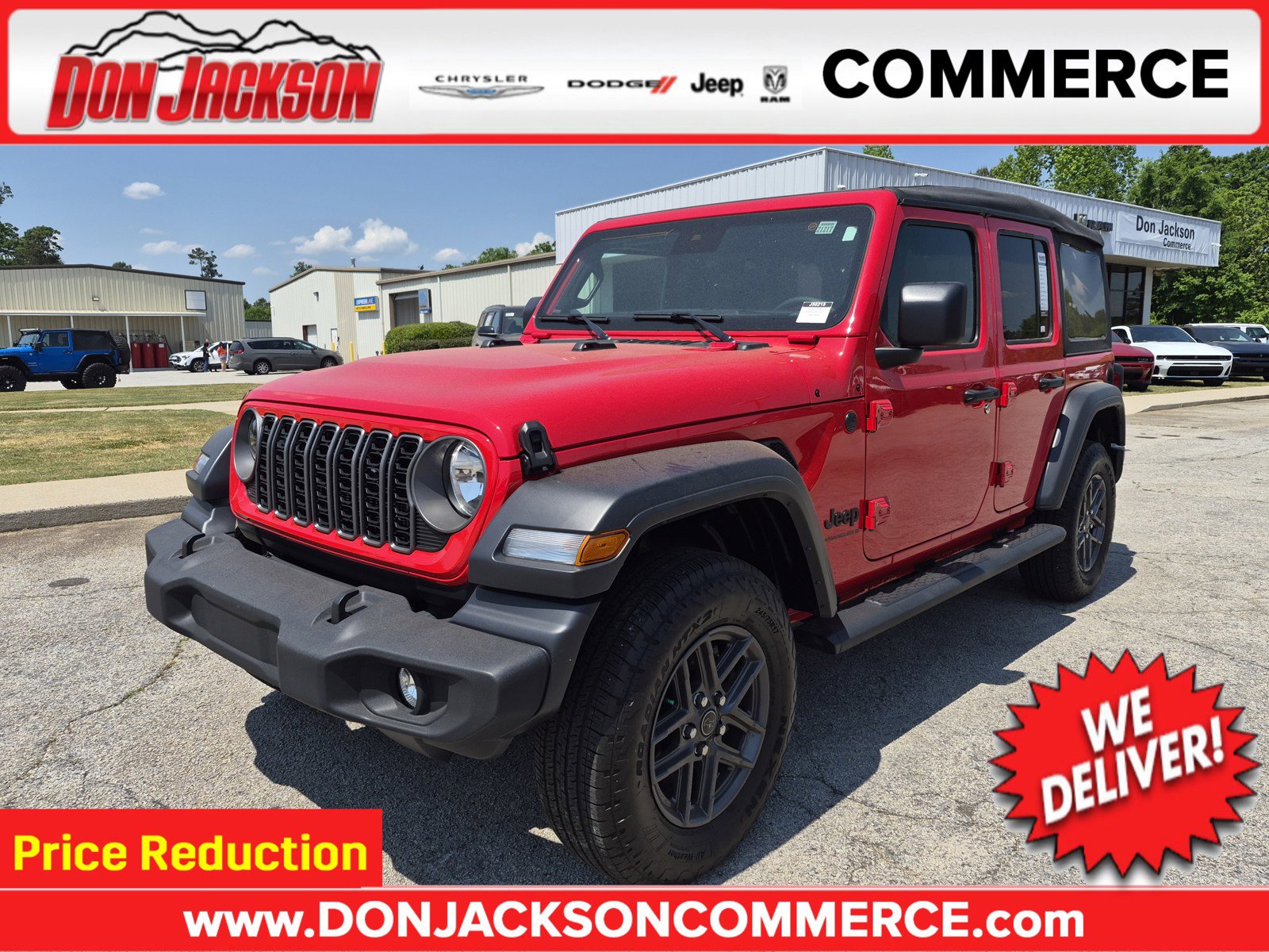 Certified 2025 Jeep Wrangler Unlimited Sport