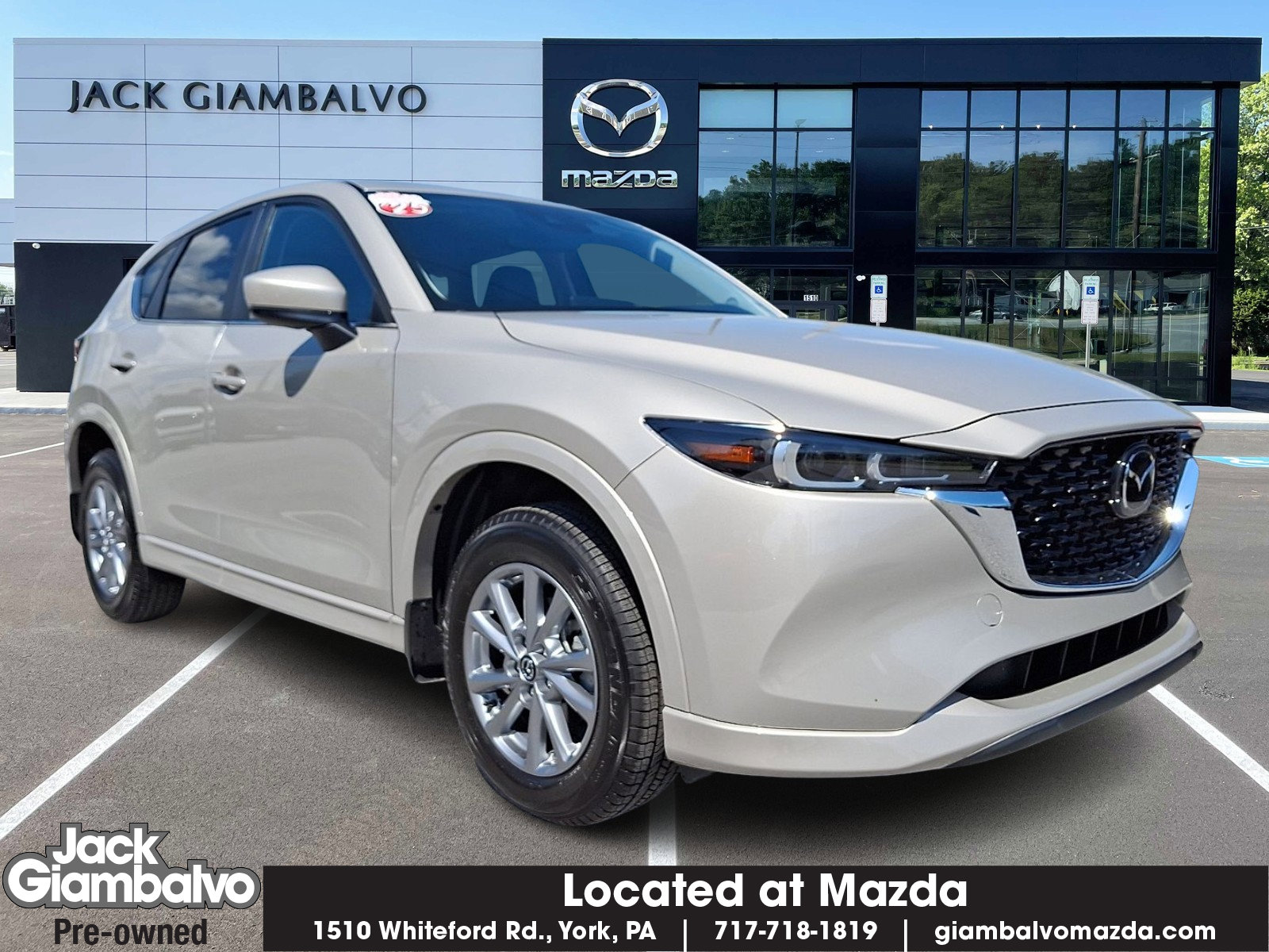 Certified 2025 MAZDA CX-5 AWD 2.5 S w/ Preferred Package
