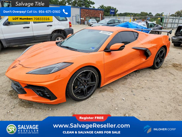 Used 2022 Chevrolet Corvette Stingray Coupe w/ 1LT