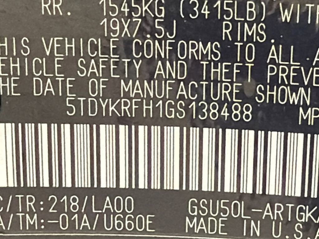 2016 Toyota Highlander Limited