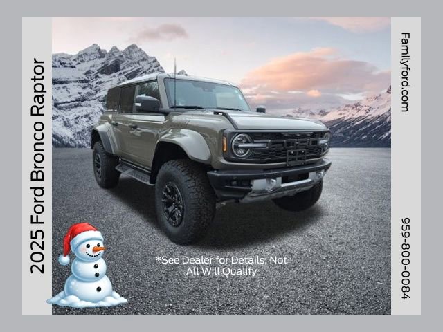New 2025 Ford Bronco Raptor w/ Interior Carbon Fiber Pack
