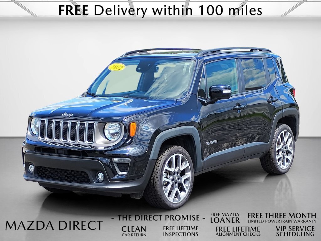 Used 2022 Jeep Renegade Limited w/ Sun, Sound & Wheels Group