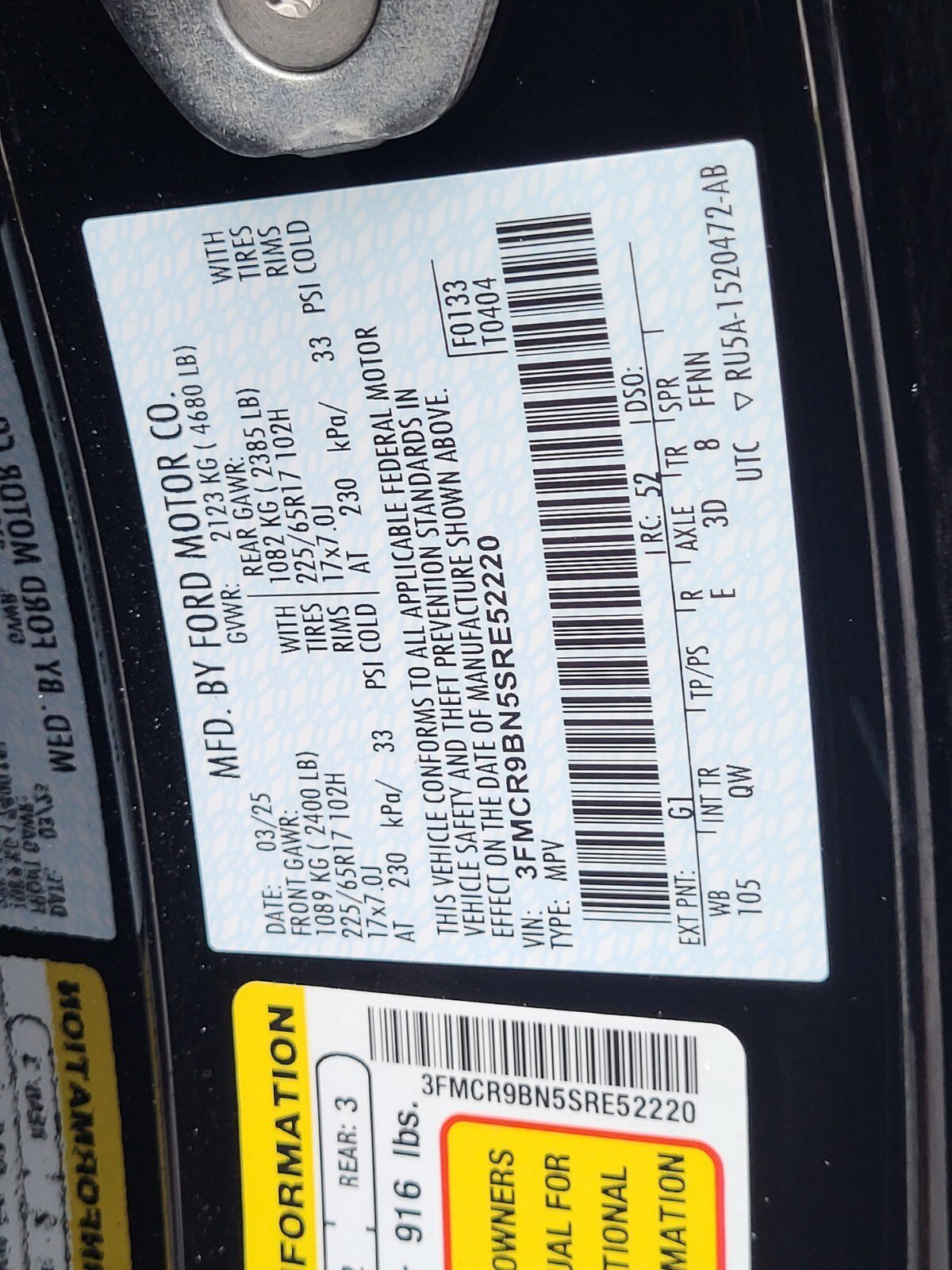 2025 Ford Bronco Sport Big Bend