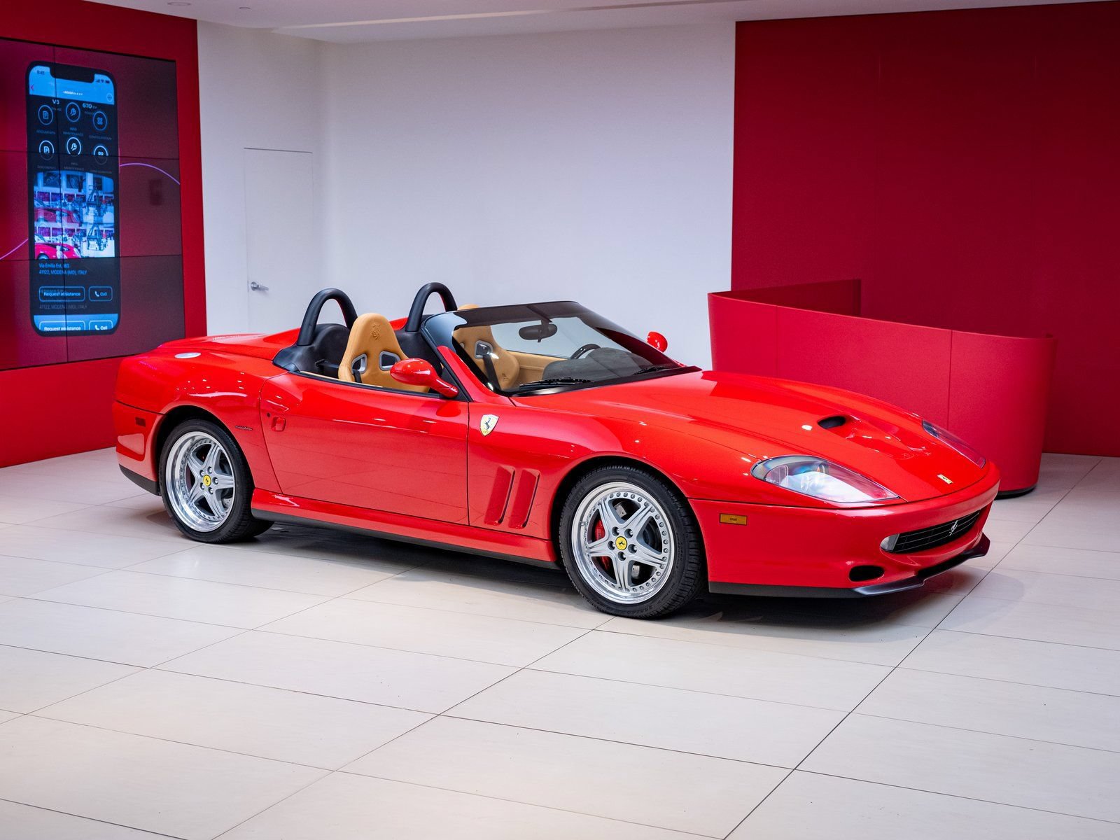 Used 2001 Ferrari 550 Maranello Barchetta