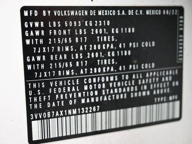 2022 Volkswagen Tiguan S