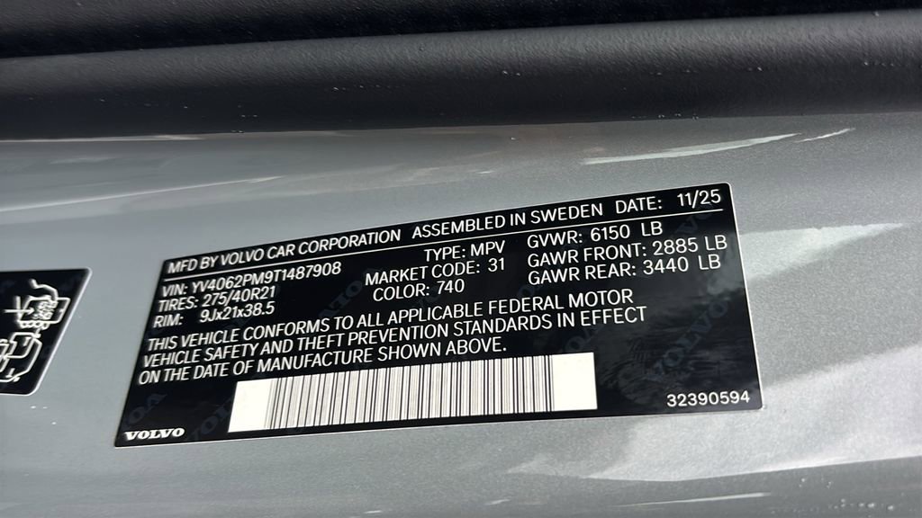 2026 Volvo Xc90 B6 Ultra