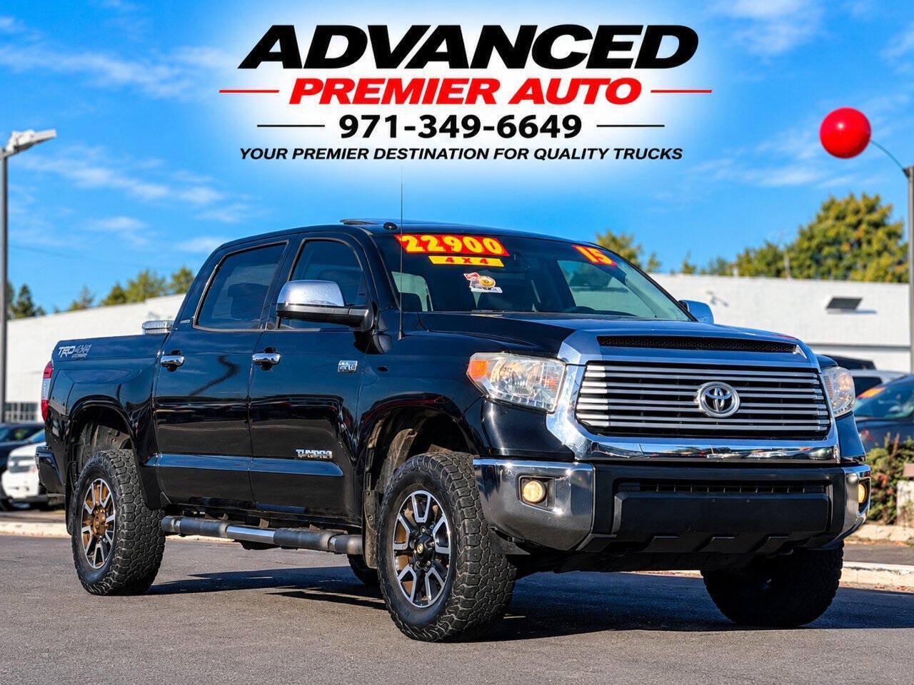 Used 2015 Toyota Tundra Limited w/ T3 Package